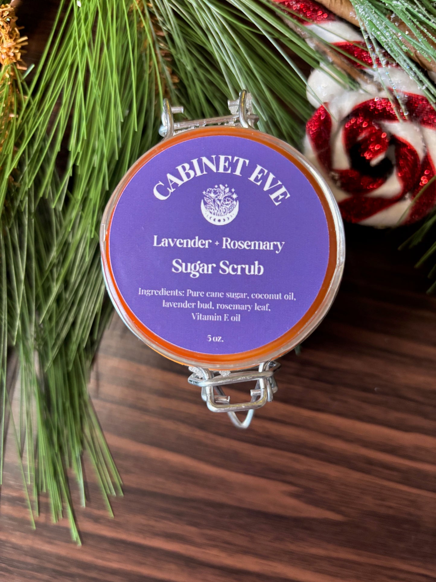 Lavender + Rosemary Sugar Scrub